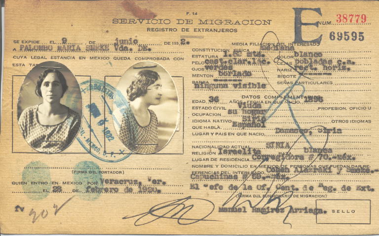 María Smeke Vda. de Palombo