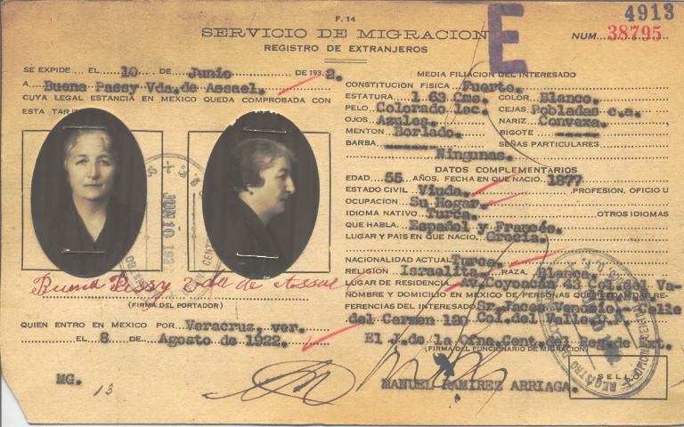 Buena Assael Passy Vda. de