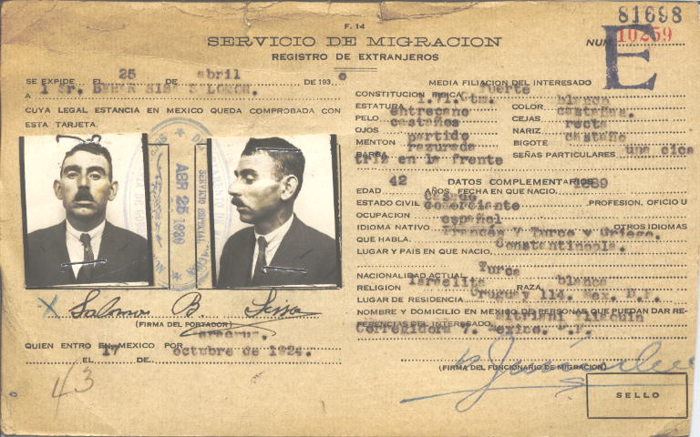 Salomón Behar, Sisa