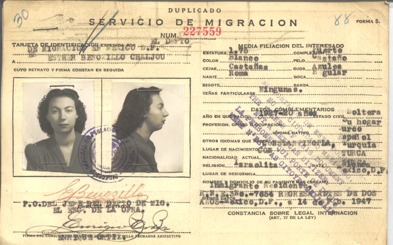 Esther Benozillo, Chaljou