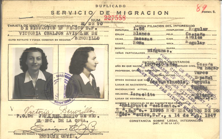 Victoria Benozillo Chaljon Avimelek de