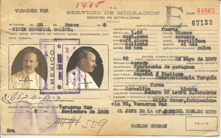 Nisim Berujiel, Galico