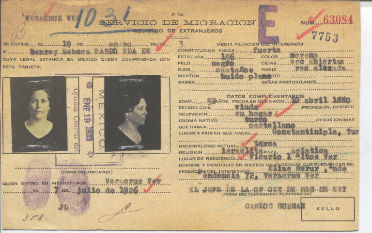 Rebeca Benrey Pardo Vda. de