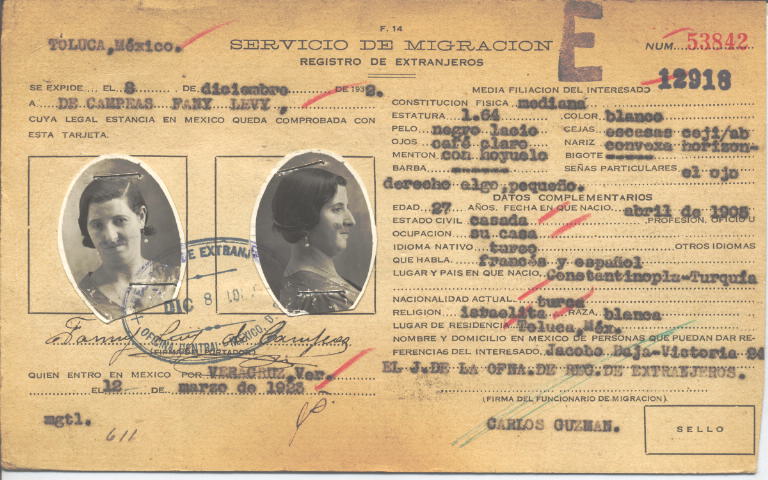 Fany Campeas Levy de