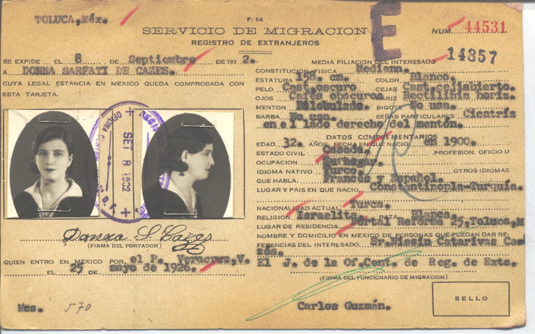 Donna Cazes Sarfati de