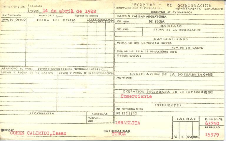 Isaac Cohen Calimidi