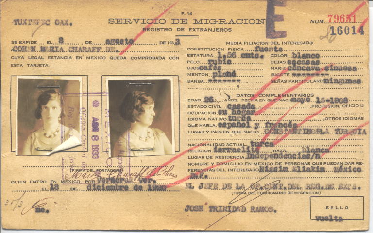 Maria Cohen Charaff de