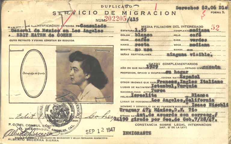 Edith Cohen Hatem de