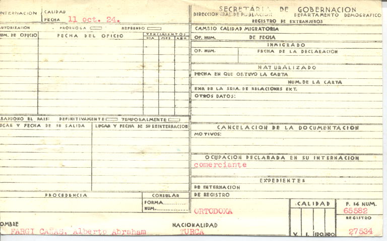 Alberto Abraham Fargi Cañas