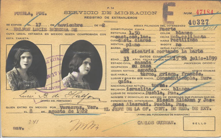 Lucille Halfon Benezra de