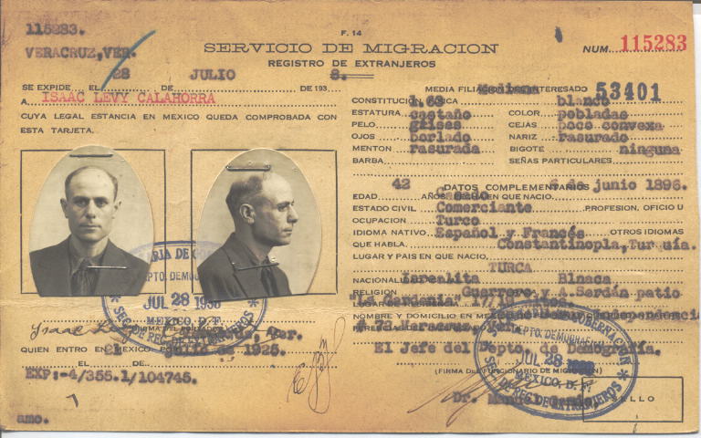 Isaac Levy Calahorra