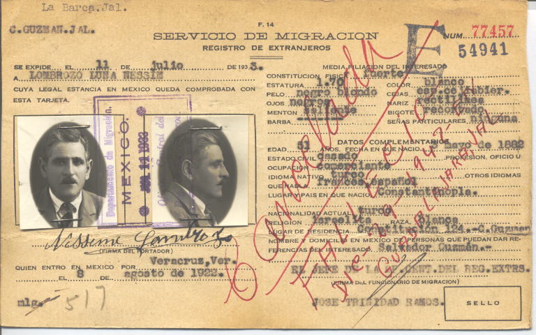 Nessim Lombrozo, Luna