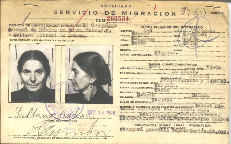 Sultana Mitrani de Behar