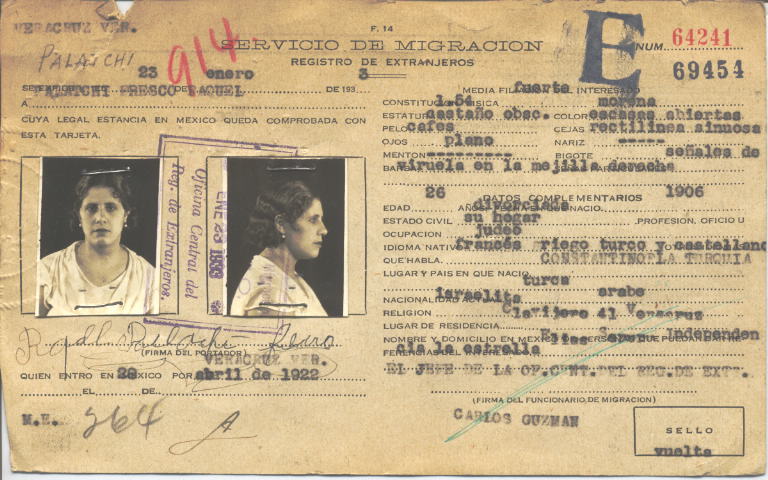 Raquel Palachi, Fresco