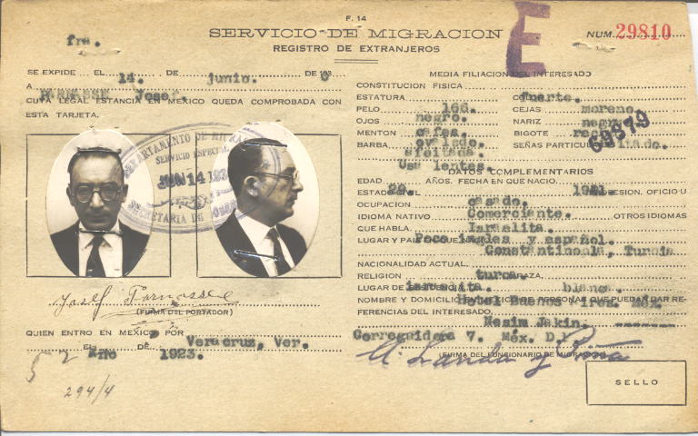 Josef Parnasse (Farnasse)