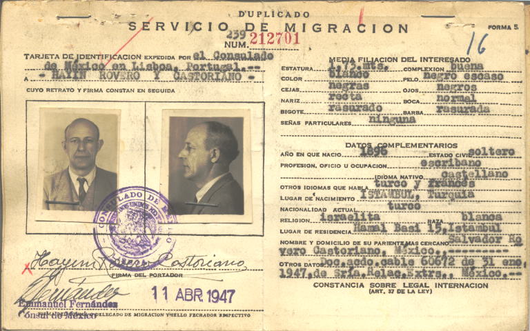 Hayin Rovero y Castoriano