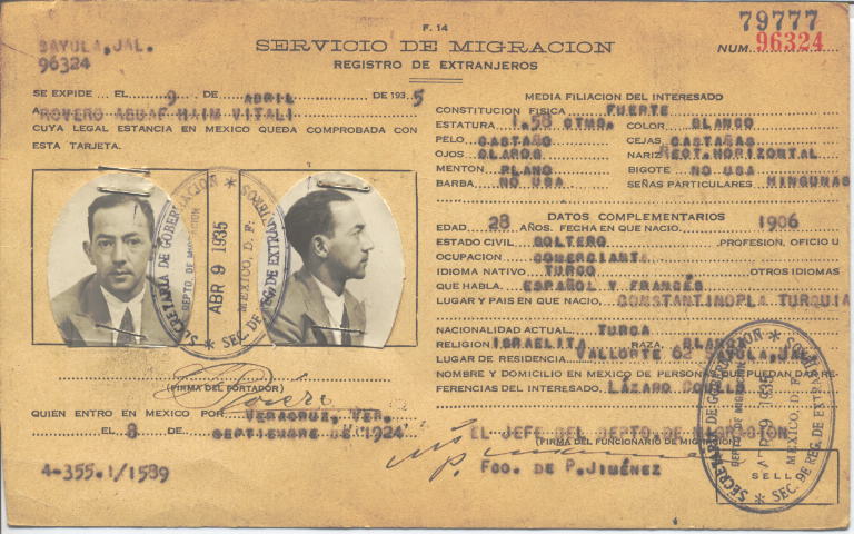 Haim, Vitali Rovero, Abuaf