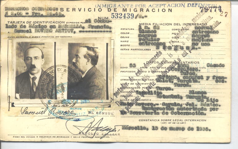 Samuel Rovero, Ahitov