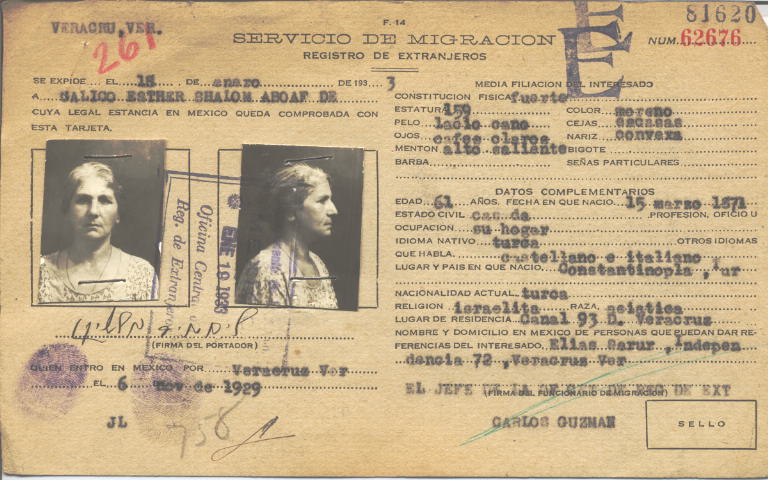 Esther Shalom Aboaf de Galico