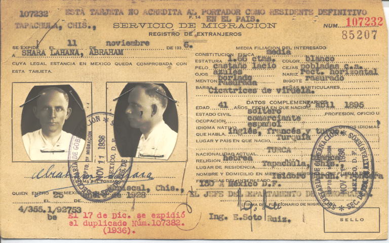 Abraham Shara, Lahana