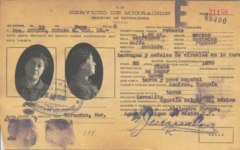 Susana Vda. de Strugo