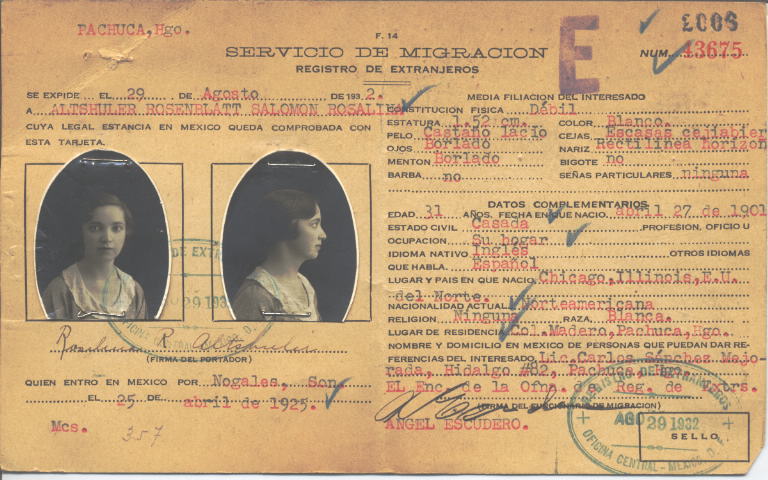 Rosalina R. Altshuler Rosenblatt Salomon