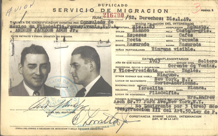 Andrew Jackson Jr. Asch