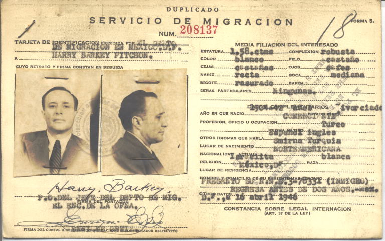 Harry Barkey Pitchon