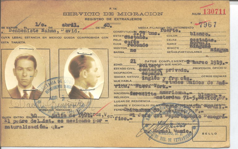 David Benveniste Nahma