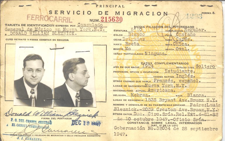 Donald William Bleznick