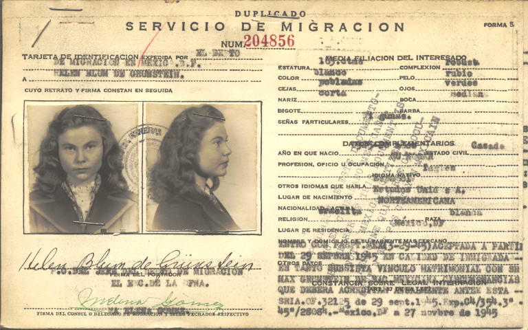 Helen Blum de Grinstein