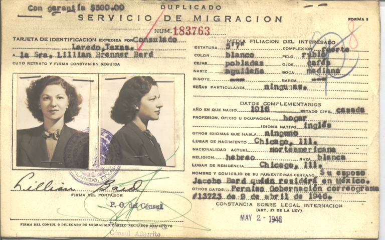 Lillian Brenner Bard