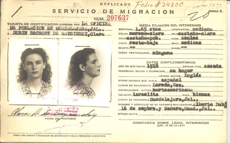 Clara Dubin Becroff de Gaysinsky