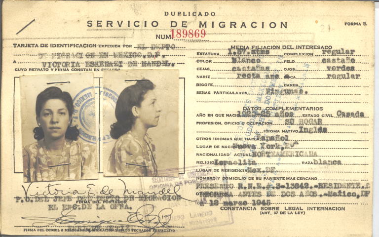 Victoria Eskenazi de Mandel