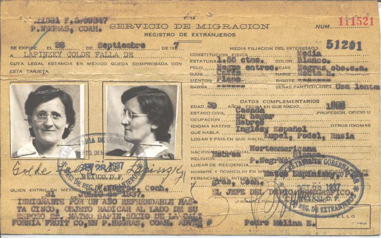 Golde Falla de Lapinsky