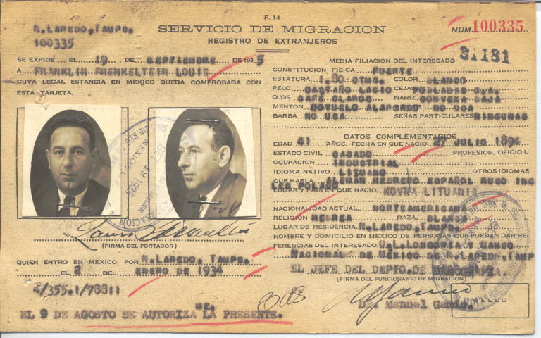 Louis Franklin Frenkeltein