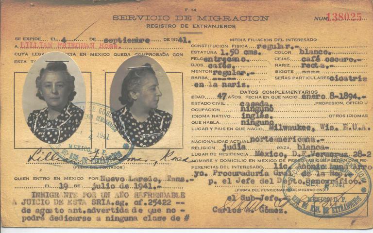 Rose Lillian Friedman