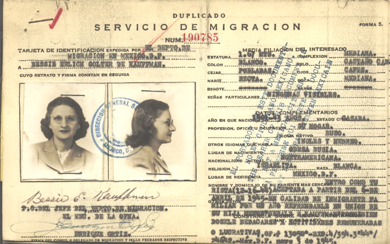 Bessie Erlich Golter de Kaufman