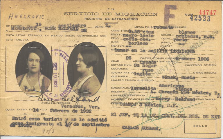 Rose Helfand de Herskovic