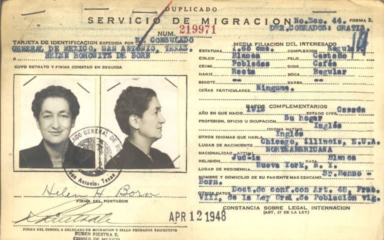 Helen Horowitz de Born