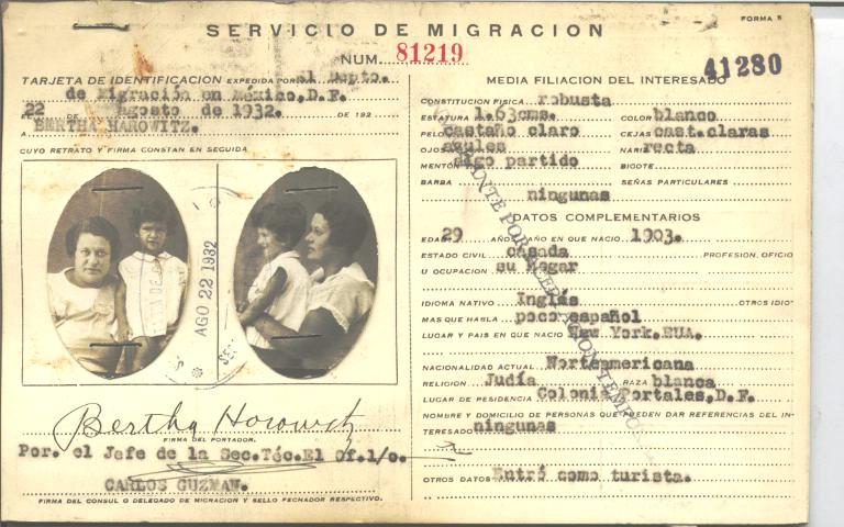 Bertha Ruderman de Horowitz