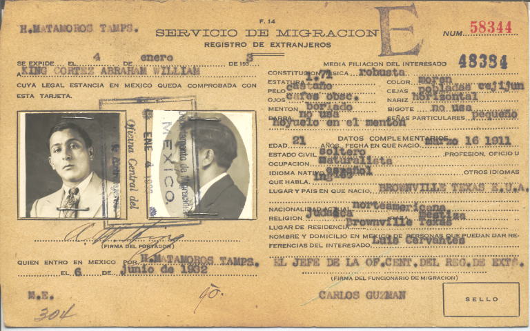 Abraham William King Cortez