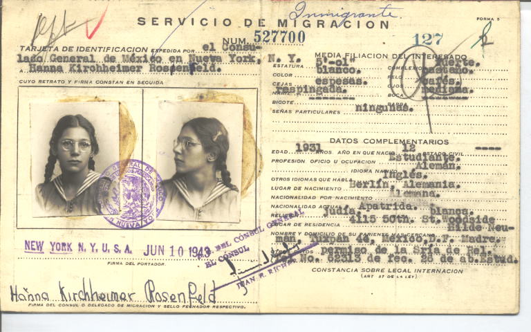 Hanna Kirchheimer Rosenfeld