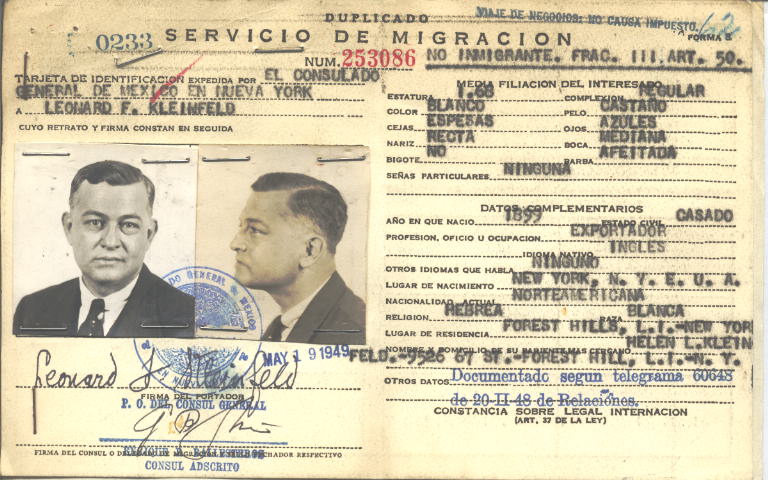 Leonard F. Kleinfeld