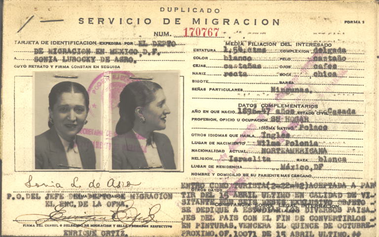 Sonia Lubocky de Asro