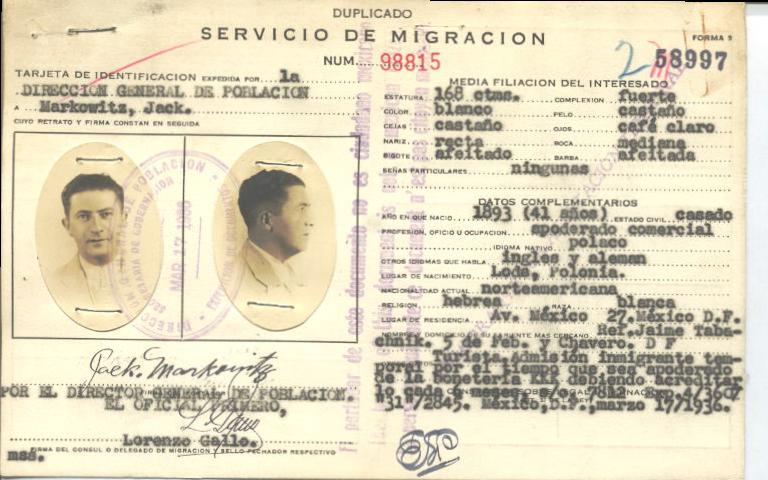 Jack Markowitz Rubinstein