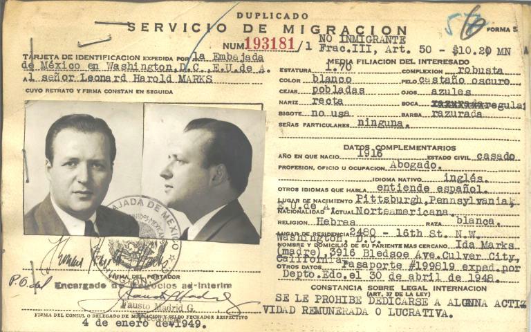 Leonard Harold Marks