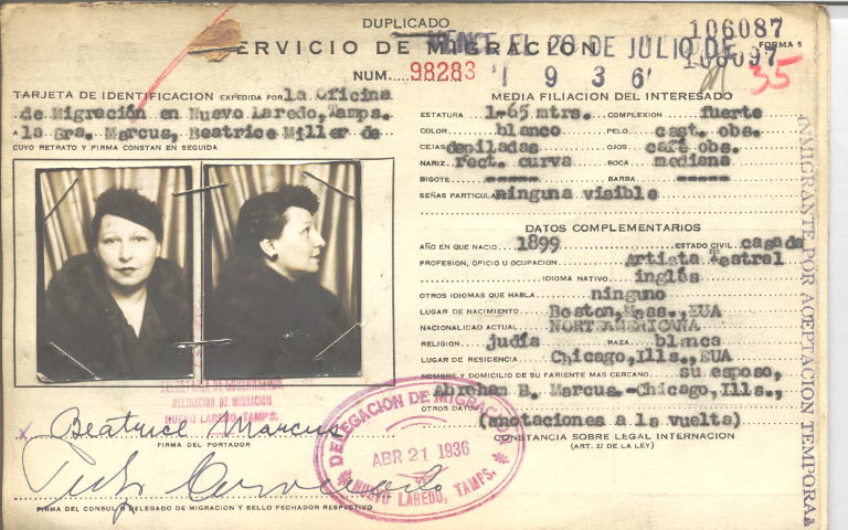 Beatrice Miller de Marcus