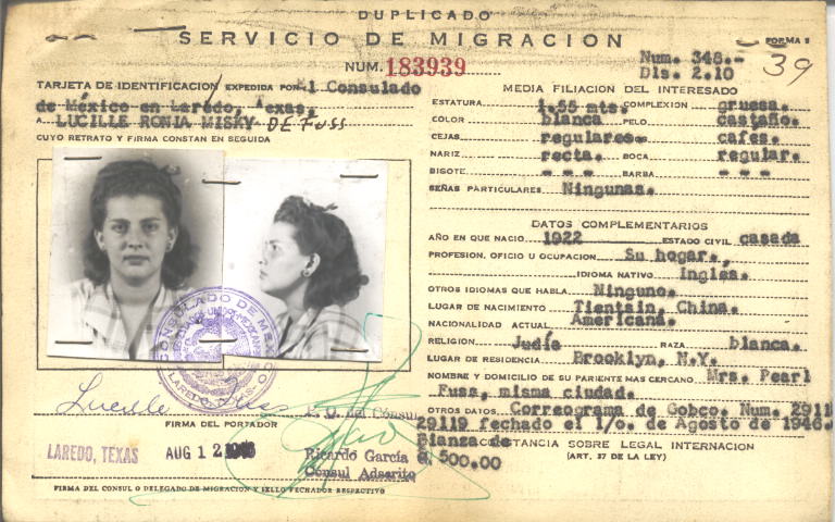 Lucille Ronia Misky de Fuss