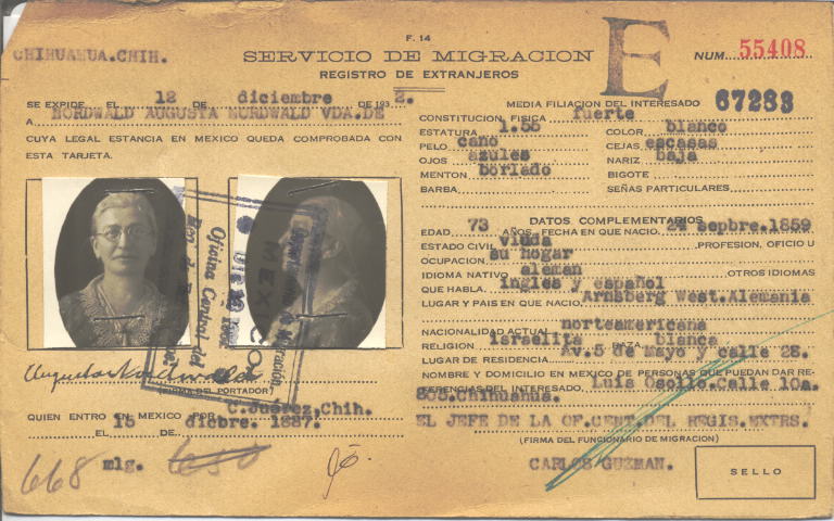 Augusta Vda. de Nordwald Nordwald